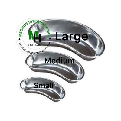 Picture of Kidney Tray Medium Size for Hospital/Home Use (Stainless Steel) - Silver