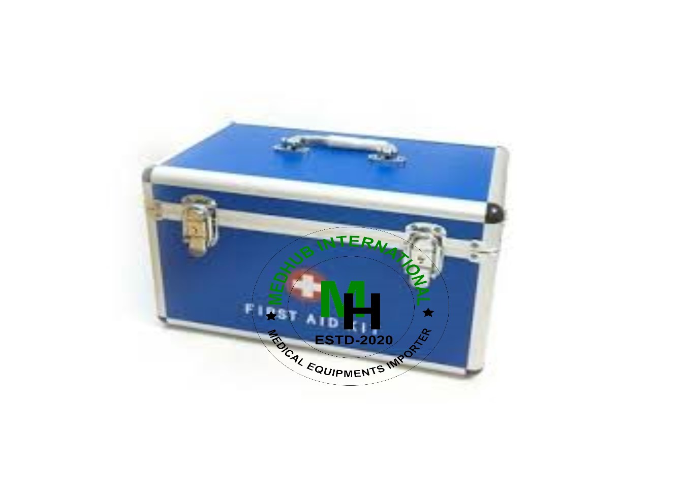 Picture of First Aid Kid Box (China) for Hospital/Home Use - Blue