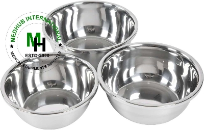 Picture of Stainless Steel Large Size Galli Bati for Hospital/Home Use - Silver