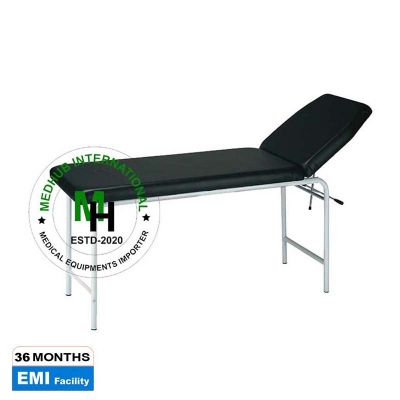 Picture of Patient Examination Bed (Light Steel) for Hospital/Home use - Black