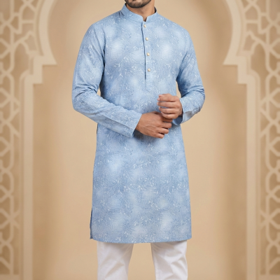 Picture of Men's Cotton luxury Punjabi