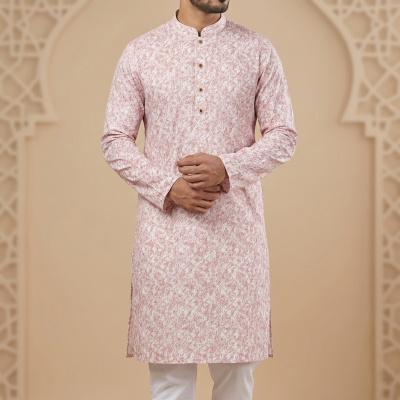 Picture of Men's Cotton luxury Punjabi