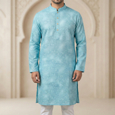 Picture of Men's Cotton luxury Punjabi