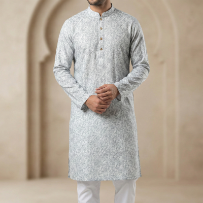 Picture of Men's Cotton luxury Punjabi