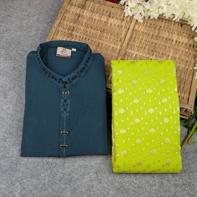 Picture of Premium Couple Set (Panjabi, Jamdani Saree)