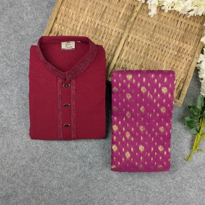 Picture of Premium Couple Set (Panjabi, Jamdani Saree)