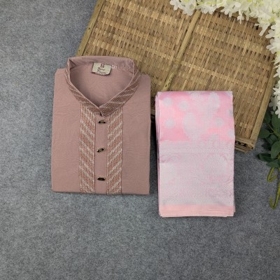 Picture of Premium Couple Set (Panjabi, Katan Saree)