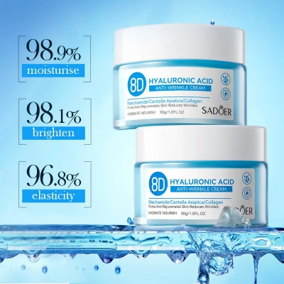 Picture of Sadoer 8D Hyaluronic Acid Anti-Wrinkle Cream 30g