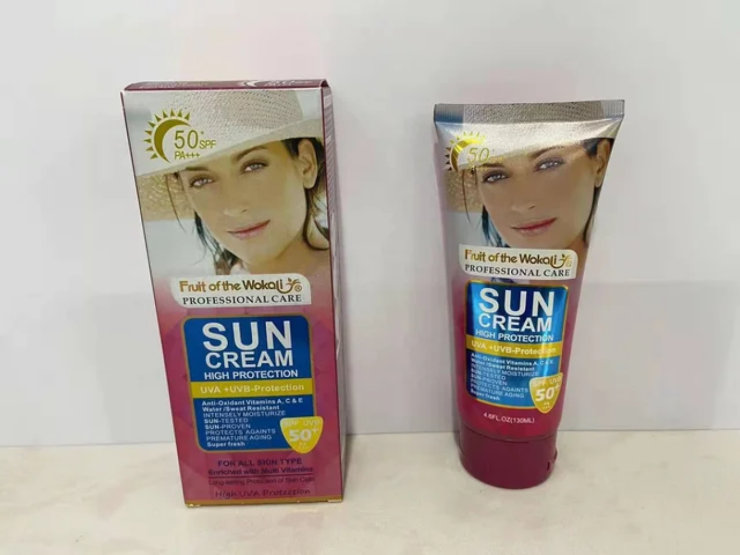 Picture of Fruit of the Wokali Professional Care Sun Cream High Protection UVA + UVB-Protection SPF 50