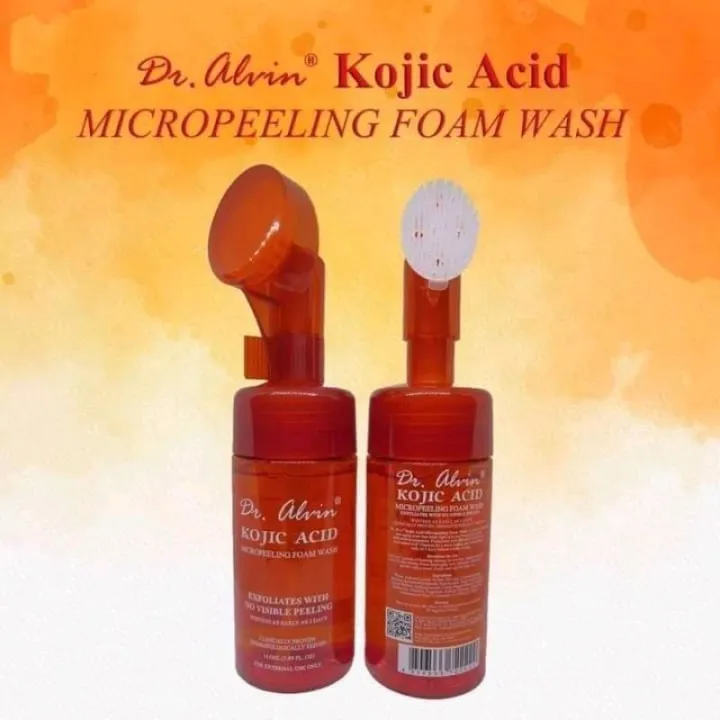 Picture of Dr Alvin Kojic Acid Micropeeling Exfoliating Foaming Wash 115ml