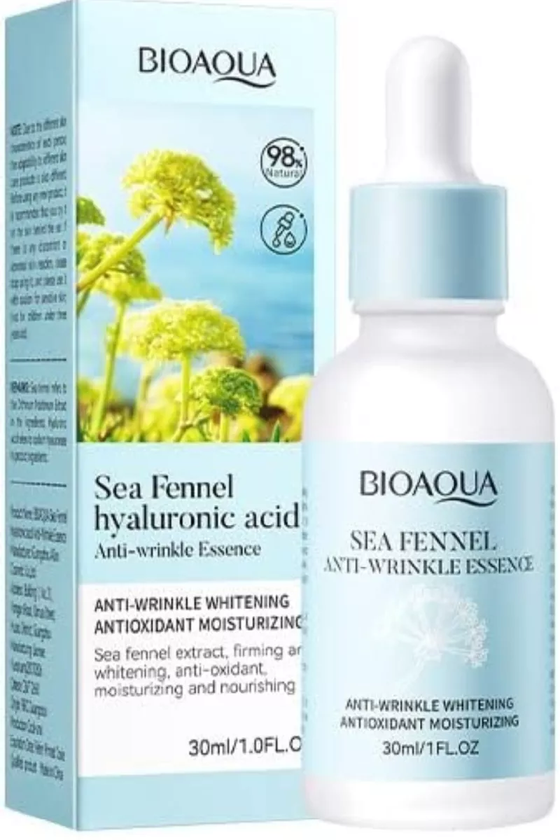 Picture of Bioaqua Sea Fennel Hyaluronic Acid, Anti-Wrinkle & Anti Oxidant Face Serum 30ml