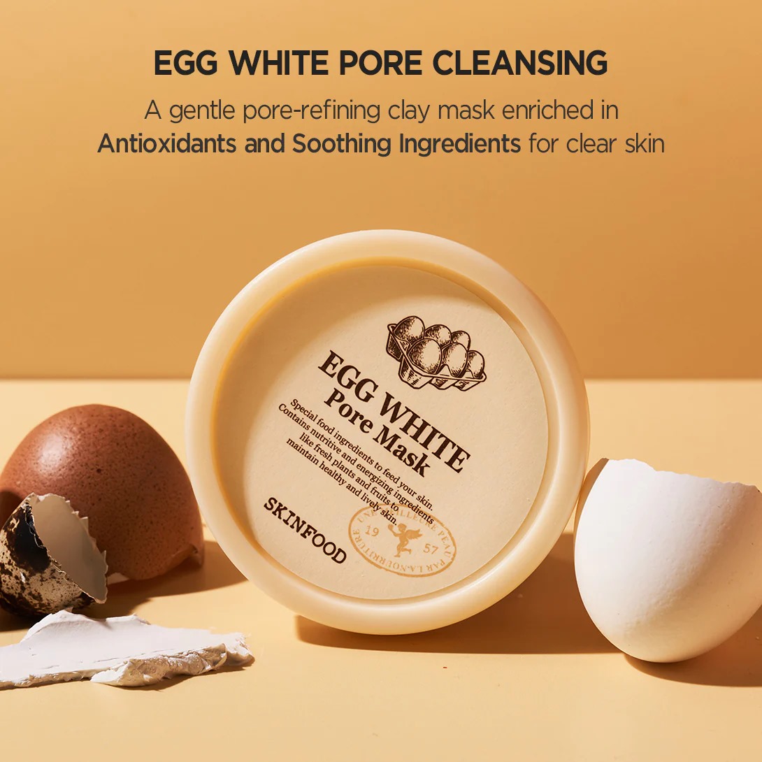 Picture of SKINFOOD Egg White Pore MaskSize: 125gm