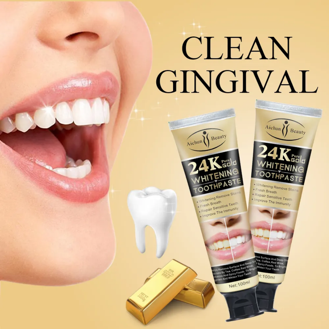 Picture of Aichun Beauty 24K Pure Gold Whitening Toothpaste 100ml