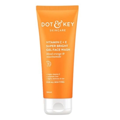 Picture of Dot & Key Vitamin C + E Super Bright Gel Face Wash (100ml)
