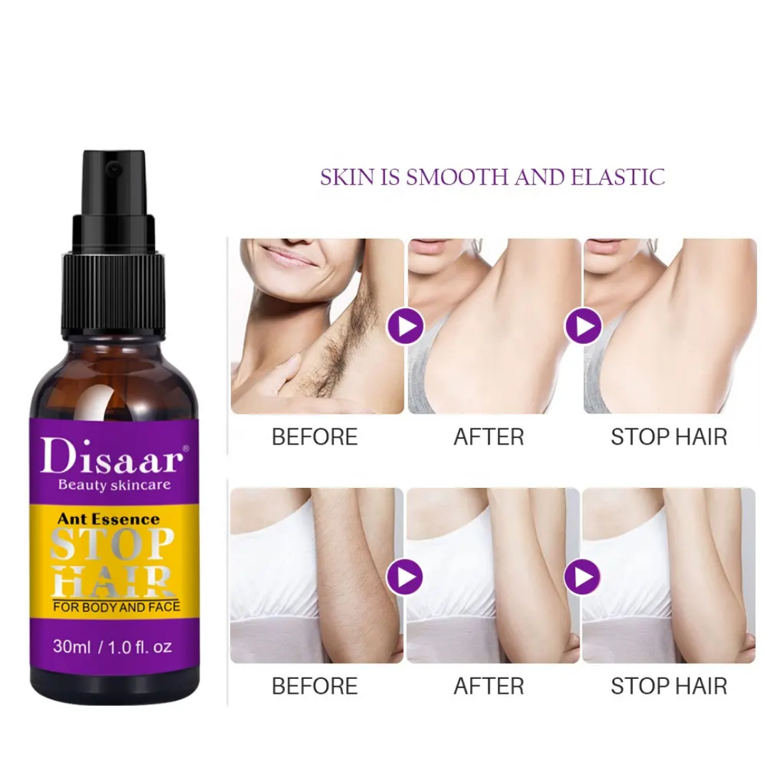 Picture of Disaar Beauty Skincare Ant Essence Stop Hair Spray for Body and Face 30ml