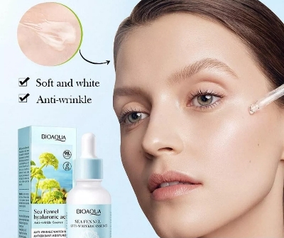 Picture of Bioaqua Sea Fennel Hyaluronic Acid, Anti-Wrinkle & Anti Oxidant Face Serum 30ml