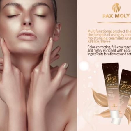 Picture of Pax Moly Cover BB Cream Shade #23 Natural Beige SPF50+/PA+++