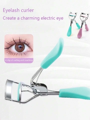 Picture of Eyelash Curler Cosmetic Makeup Eye Lash Curler Curling Tweezers (1pcs)
