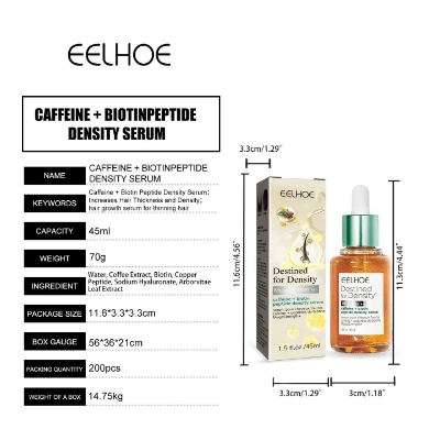 Picture of Eelhoe Biotin Fast Hair Growth Oil Hair Regrowth Serum Prevent Baldness Scalp Massage Treatment Hair Growth Liquid Anti-Hair Loss for Women and Men