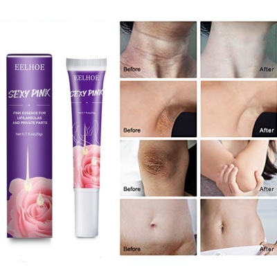Picture of EELHOE sexy pink serum niacinamide lip areola private part whitening joints melanin removing skin care essence for women