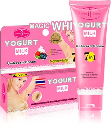 Picture of Aichun Beauty Yogurt Milk Underarm Whitening Cream 80gm
