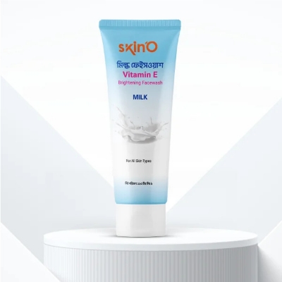 Picture of Skino Vitamin E Brightening Facewash (Milk) 110ml