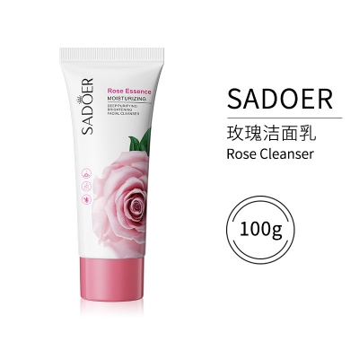 Picture of SADOER Rose Essence Cleanser Deep Purifying Moisturizing Refreshing - 100g