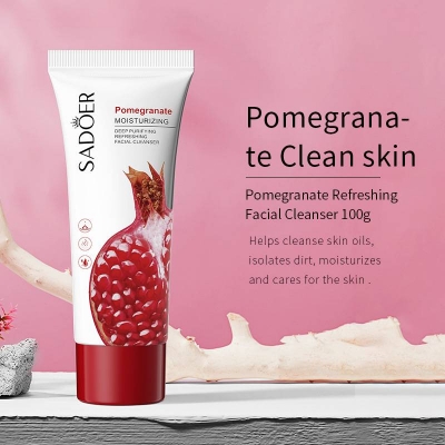 Picture of SADOER POMEGRANATE FRESH PURIFYING CLEANSER HYDRATING MOISTURIZING CLEANSER 100G