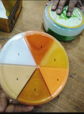 Picture of 24k gold facial kit 6 in 1 Rainbow