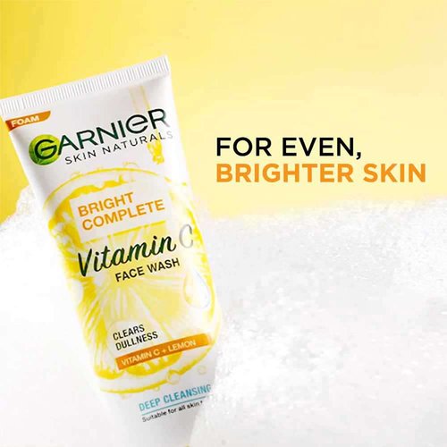 Picture of Garnier Bright Complete Vitamin C Face Wash 100gm