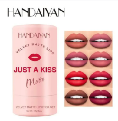 Picture of Handiyan Just a Kiss velvet Lipstick set 8 in 1 box