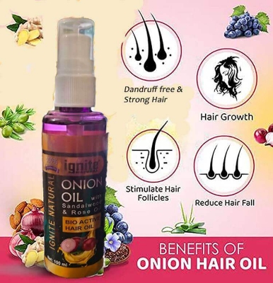 Picture of I.g.n.i.t.e Natural Onion Hair Oil100ml
