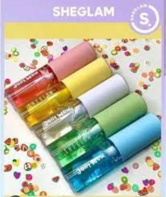 Picture of 5in1 Sheglam Jelly Wow Hydrating Lip Oil – Transparent Glossy