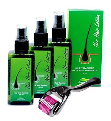 Picture of Neo Hair Lotion Plus 1mm Derma Roller For Advanced Hair Growth