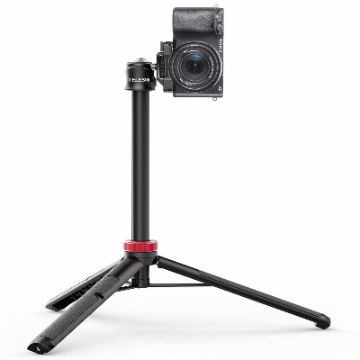 Picture of TELESIN MT-44 Extendable Vlog Tripod (Black)