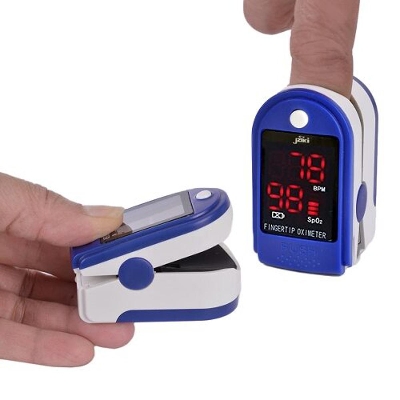 Picture of JZK302 Finger Tip Pulse Oximeter - 1 Piece ( Blue )