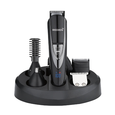 Picture of REDIEN RN-8197 13in1 Waterproof Rechargeable Smart Trimmer with LED Display - 1 piece ( Black )