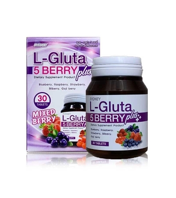 Picture of L-Gluta 5 Berry Plus Whitening Vitamins Tablets