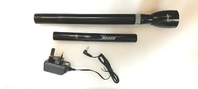 Picture of REEON RN105 Rechargeable Long Torch Light For Outdoor Use - 1 Piece ( Black )