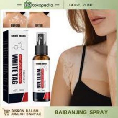Picture of South Moon Vitiligo Treatment Spray Moisturizing Reduces White Spots Leukoplakia Disease Pigment Melanin Repair White Tag Care-30ml