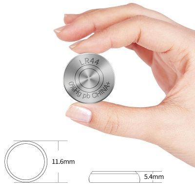 Picture of Doublepow AG13 LR44 Alkaline Battery - 10pcs ( Silver )