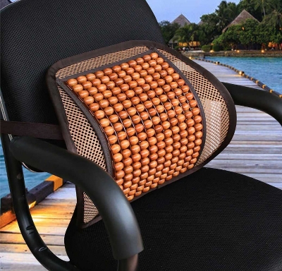 Picture of Seat Back Support For Car/Home/ Office Chair - Brown