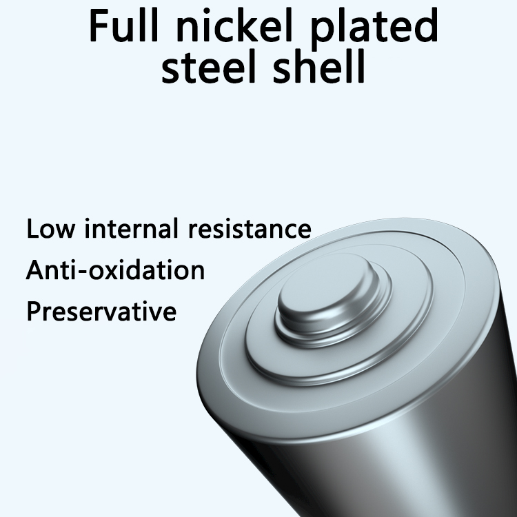 Picture of Doublepow AA Size 1.2V 1300mAh Ni-MH Rechargeable Multi-color Batteries for Solar Lights, Garden Lights, Remotes, Power Tools, Toys, Flashlights etc - 4 Pieces pack ( Multicolor )