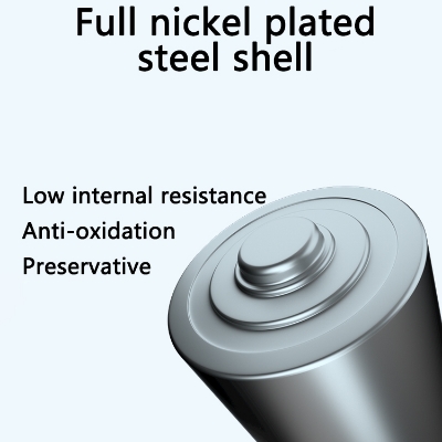 Picture of Doublepow AA Size 1.2V 1300mAh Ni-MH Rechargeable Multi-color Batteries for Solar Lights, Garden Lights, Remotes, Power Tools, Toys, Flashlights etc - 4 Pieces pack ( Multicolor )