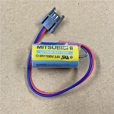 Picture of Mitsubishi CR17330 / A6BAT 3.6V 1700mAh 2-Pin Non-rechargeable Battery -  1 Piece ( Multicolor )