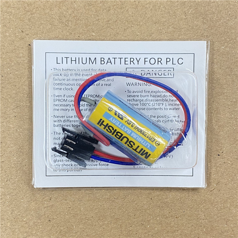 Picture of Mitsubishi CR17330 / A6BAT 3.6V 1700mAh 2-Pin Non-rechargeable Battery -  1 Piece ( Multicolor )