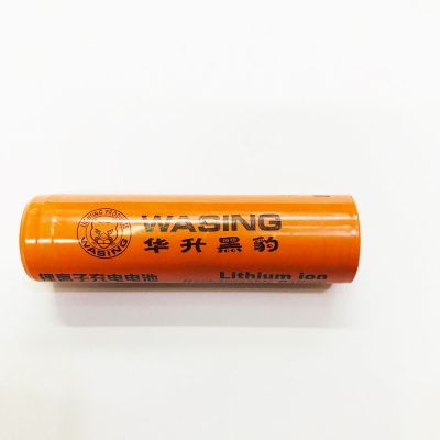 Picture of WASING 18650 3.7V 2800mAh High Capacity Rechargeable Lithium ion Battery (Point Top) - 1 piece ( Orange )