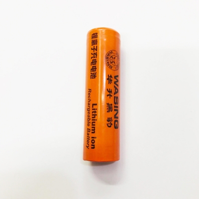 Picture of WASING 18650 3.7V 2800mAh High Capacity Rechargeable Lithium ion Battery (Point Top) - 1 piece ( Orange )