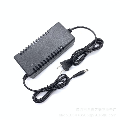 Picture of 14.6V 5A Output Charger for 4S 12.8V 20Ah & 30Ah LiFePO4 Battery pack - 1 Piece ( Black )