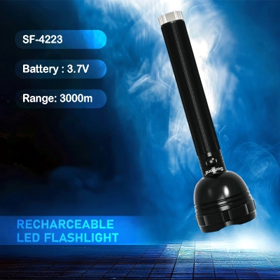Picture of Rechargeable LED Flashlight Model SF-4223 - 1 Piece ( Black )
